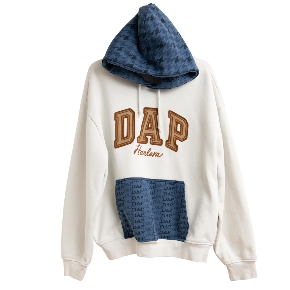 Gap x Dapper DAP Hoodie Mens L Dan Harlem Sweatshirt Designer Collab Hip Hop